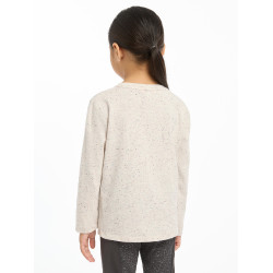 Langarm-T-Shirt Mini LeMieux Jessie Ecru / nep Weiß