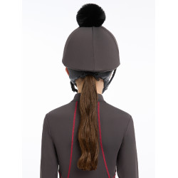 LeMieux Pippa Reitkappe Asche Bordeaux LeMieux Pippa Reitkappe Asche Bordeaux