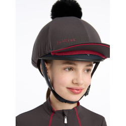 LeMieux Pippa Reitkappe Asche Bordeaux LeMieux Pippa Reitkappe Asche Bordeaux