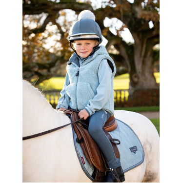 Ärmellose Weste Mini LeMieux Elsie Petrol Blau