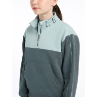 LeMieux Pullover mit Viertelreißverschluss Kate Young Rider Petrol / Gletscherblau LeMieux Pullover mit Viertelreißverschluss Kate Young Rider Petrol / Gletscherblau