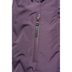 Damen-Daunenjacke Flags & Cup wasserdicht Napasoq Pflaume Lila