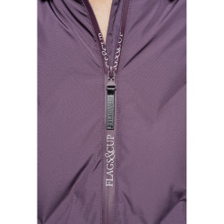 Damen-Daunenjacke Flags & Cup wasserdicht Napasoq Pflaume Lila