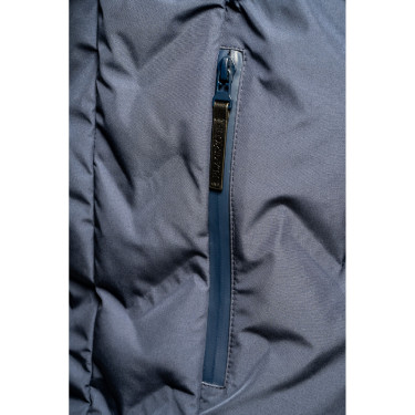 Wasserdichte Herren-Daunenjacke Flags & Cup Kulusuk Marine Marineblau