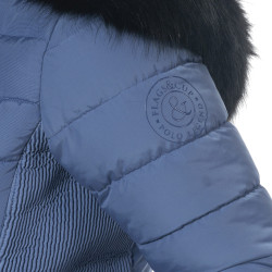 Parka Flags & Cup Kinder Kemi Denim Blau Parka Flags & Cup Kinder Kemi Denim Blau