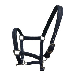 Set aus Halfter und Führstrick Flags & Cup Atamik Schwarz