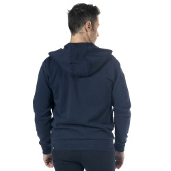 Zip-Sweatshirt Flags & Cup Herren Perico Marine Marineblau