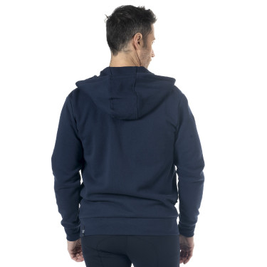 Zip-Sweatshirt Flags & Cup Herren Perico Marine Marineblau