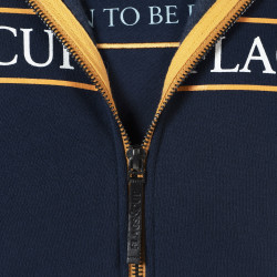 Zip-Sweatshirt Flags & Cup Herren Perico Marine Marineblau