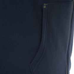 Zip-Sweatshirt Flags & Cup Herren Perico Marine Marineblau