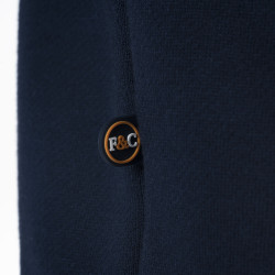 Zip-Sweatshirt Flags & Cup Herren Perico Marine Marineblau