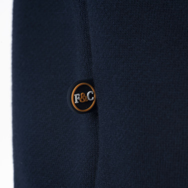 Zip-Sweatshirt Flags & Cup Herren Perico Marine Marineblau