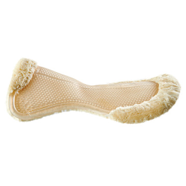 Klassischer Classic-S Gel-Sattelkissen aus Vollwolle NS-S Acavallo Transparent / naturfarben