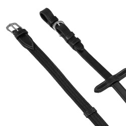 Nylon-Zügel mit Acavallo-Lederschnallen Nylon-Zügel mit Acavallo-Lederschnallen