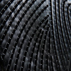 Stoßdämpfer MF DS SW-3DS aus Wildleder mit flachem Gel-Grip Acavallo Schwarz