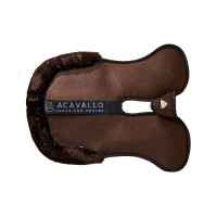 Stoßdämpfer Piuma-FS WFS-FS mit Wildledertaschen und Vordererhöhung Acavallo Braun / braun Stoßdämpfer Piuma-FS WFS-FS mit Wildledertaschen und Vordererhöhung Acavallo Braun / braun