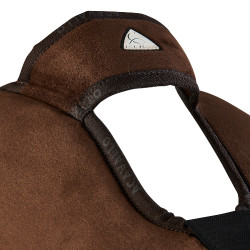 Stoßdämpfer Piuma-FS WFS-FS mit Wildledertaschen und Vordererhöhung Acavallo Braun / braun