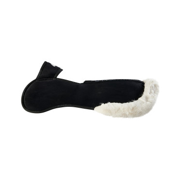Piuma-FS WFS-FS Stoßdämpfer mit Wildledertaschen und hinterem Acavallo-Verstärker Schwarz / Natur Piuma-FS WFS-FS Stoßdämpfer mit Wildledertaschen und hinterem Acavallo-Verstärker Schwarz / Natur