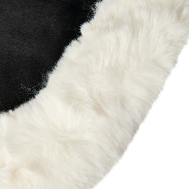 Piuma-FS WFS-FS Stoßdämpfer mit Wildledertaschen und hinterem Acavallo-Verstärker Schwarz / Natur Piuma-FS WFS-FS Stoßdämpfer mit Wildledertaschen und hinterem Acavallo-Verstärker Schwarz / Natur
