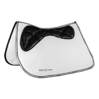 Satteldecke JS CW-3DS aus Memory-Schaum 3D Spacer mit Gel-Grip Acavallo Weiß Weiß Satteldecke JS CW-3DS aus Memory-Schaum 3D Spacer mit Gel-Grip Acavallo Weiß Weiß