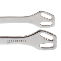 Éperons anglais avec molette en laiton horizontale Equestro Éperons anglais avec molette en laiton horizontale Equestro