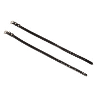 Sporenriemen mit Equestro-Kristallen Schwarz Sporenriemen mit Equestro-Kristallen Schwarz