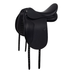 Dressursattel mit abnehmbaren Pauschen Equestro