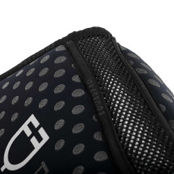 Schaumstoffmatte mit Memory-Schaum, Silikongrip und weißem Equestro-Logo Marine Marineblau