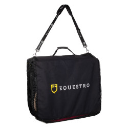 Tasche für Schabracken mit Equestro-Logo Schwarz