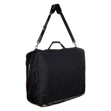 Tasche für Schabracken mit Equestro-Logo Schwarz