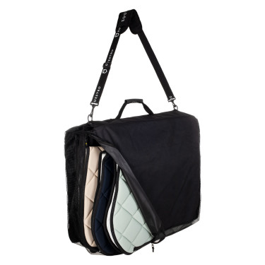 Tasche für Schabracken mit Equestro-Logo Schwarz