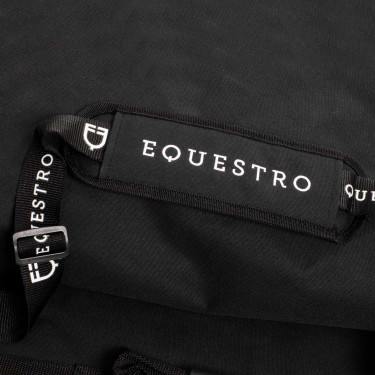 Tasche für Schabracken mit Equestro-Logo Schwarz