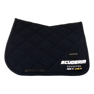 Spring-Schabracke Scuderia Equestro aus technischem Equestro-Gewebe Schwarz