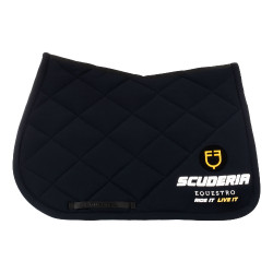 Spring-Schabracke Scuderia Equestro aus technischem Equestro-Gewebe Schwarz
