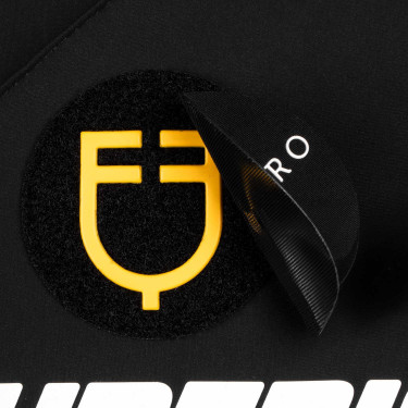 Spring-Schabracke Scuderia Equestro aus technischem Equestro-Gewebe Schwarz