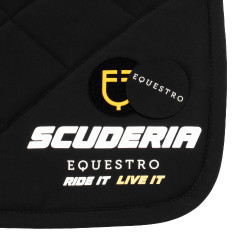 Spring-Schabracke Scuderia Equestro aus technischem Equestro-Gewebe Schwarz