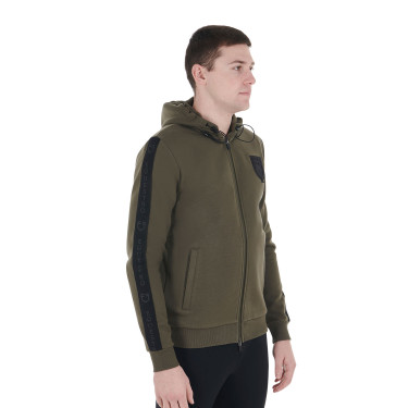 Herren-Kapuzenpullover mit Fleece-Innenfutter Equestro Herren-Kapuzenpullover mit Fleece-Innenfutter Equestro