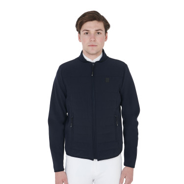 Jacke für Herren aus perforiertem technischem Gewebe Equestro Jacke für Herren aus perforiertem technischem Gewebe Equestro