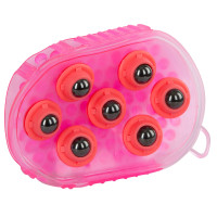 Magnetische Massagekardätsche Pink Rosa