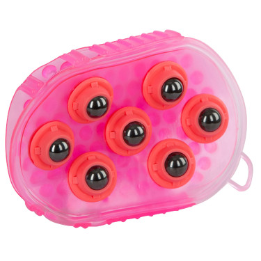 Magnetische Massagekardätsche Pink Rosa