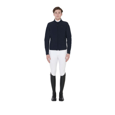 Jacke für Herren aus perforiertem technischem Gewebe Equestro Jacke für Herren aus perforiertem technischem Gewebe Equestro