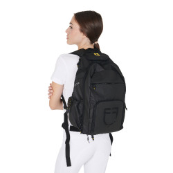 Technischer Unisex-Rucksack mit mehreren Taschen Equestro Schwarz