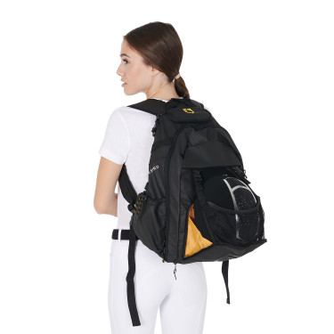 Technischer Unisex-Rucksack mit mehreren Taschen Equestro Schwarz