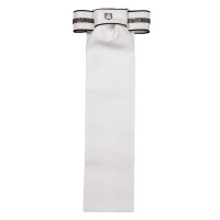 Dressurplastron Impero Equestro Weiß / Schwarz Weiß