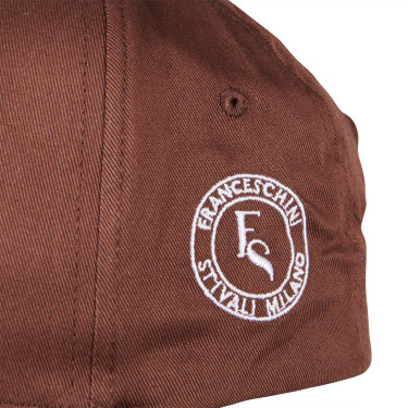 Unisex-Baseballkappe Franceschini Braun