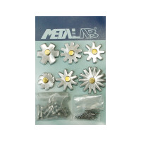 Carte d'éperons Metalab avec molettes Pool's