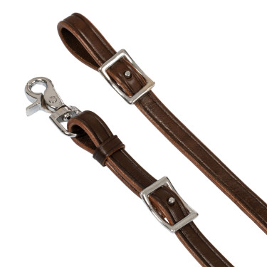 Zügel mit geflochtenen Lederverzierungen Pool's Türkis Blau