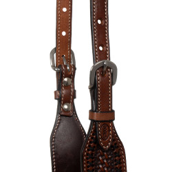**Westliche Trense mit einem Pool's Ohr** Haselnuss Braun