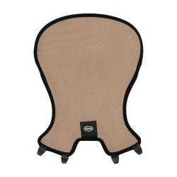 Western-Sitzschutz Pool's Cognac Braun