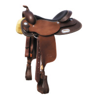 Selle Pool's Team Penning Rough-Out 1020 Cognac Braun Selle Pool's Team Penning Rough-Out 1020 Cognac Braun